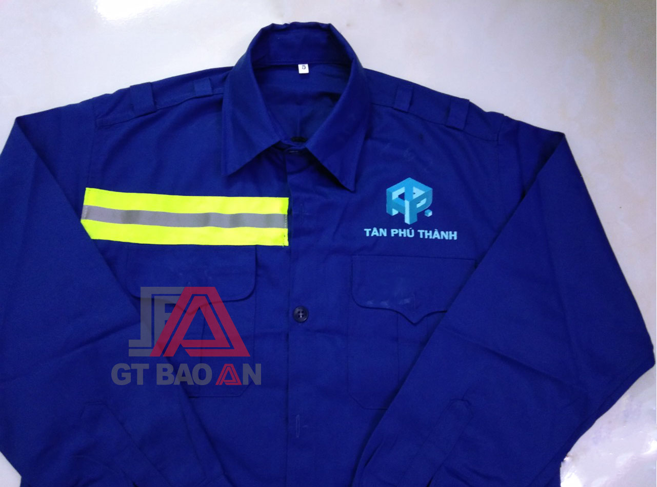 Áo bảo hộ lao động đồng phục công ty Tân Phú Thành