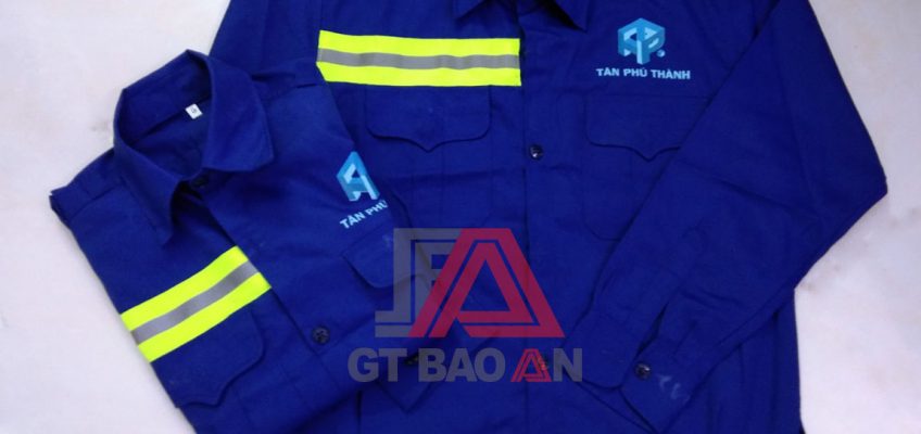 Áo bảo hộ lao động đồng phục công ty Tân Phú Thành