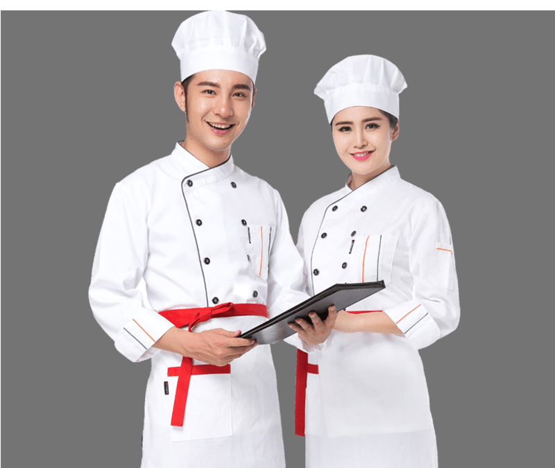 Đồng phục bếp nhà hàng khách sạn đảm bảo vệ sinh an toàn thực phẩm