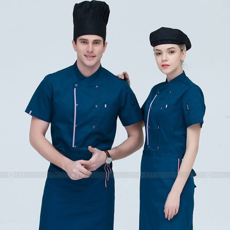 Đồng phục bếp nhà hàng khách sạn bảo vệ đầu bếp