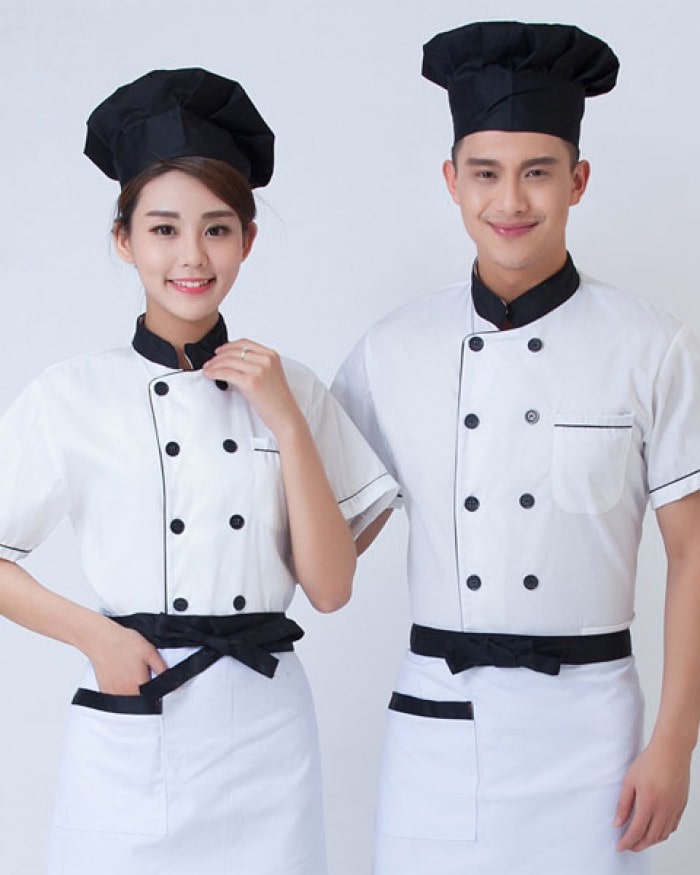 Đồng phục bếp nhà hàng khách sạn - Độ bền cao