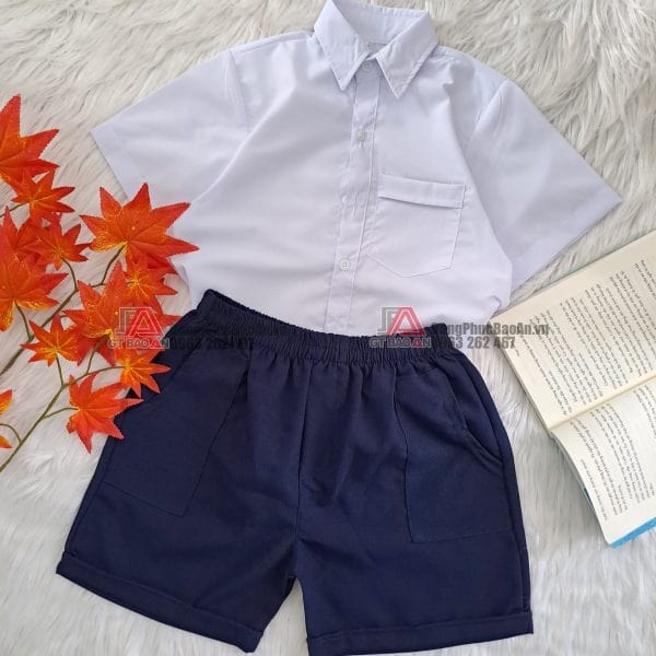 Đồng phục học sinh đẹp cho bé trai tại Bảo An Uniform